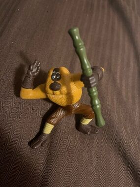 Kung Fu Panda MASTER MONKEY McDonald's Happy Meal Toy 2008 Twirling Stick